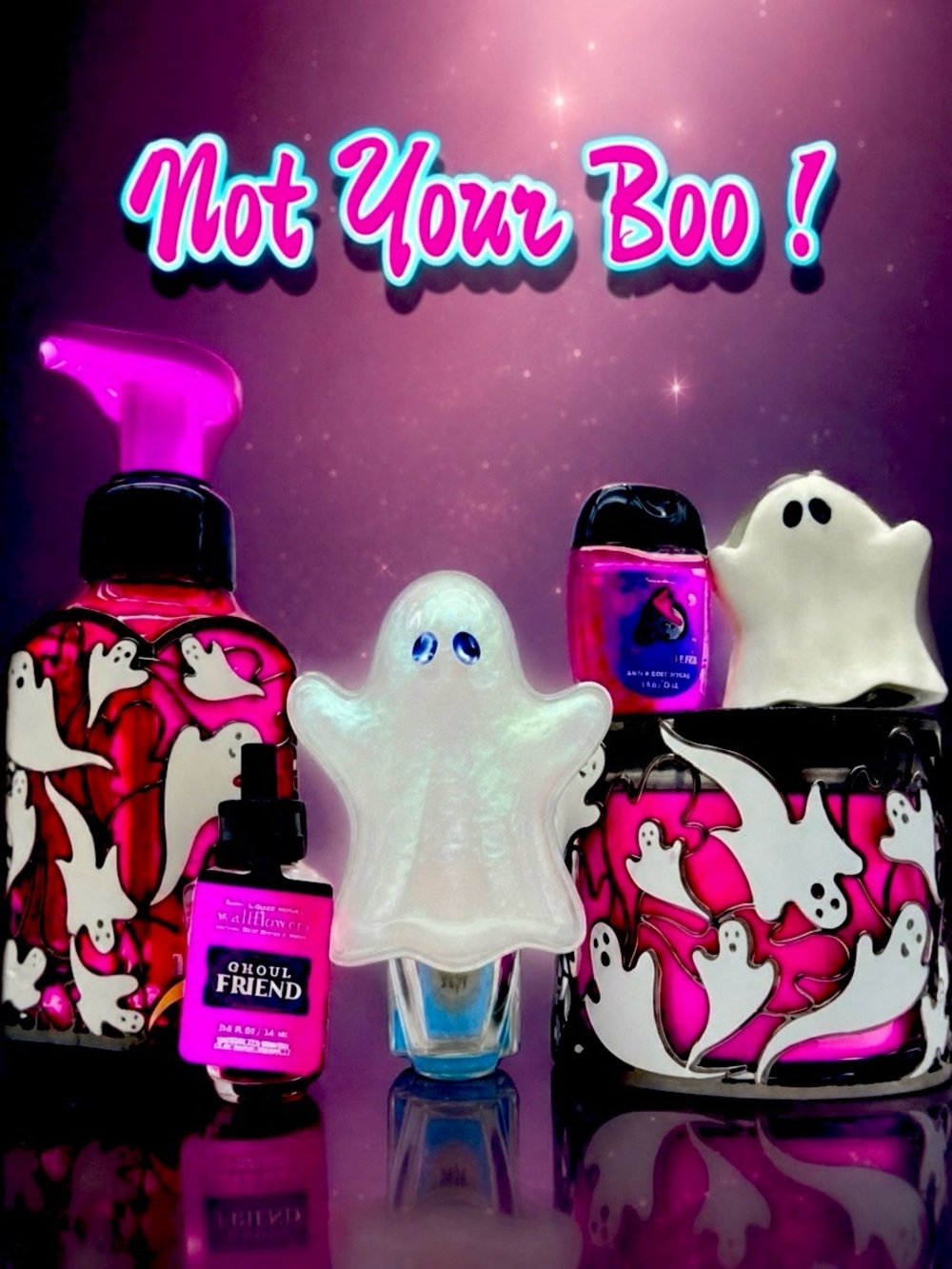 BBW Ghoul Friend Ghost Glow-in-Dark 8-Pc Halloween Set